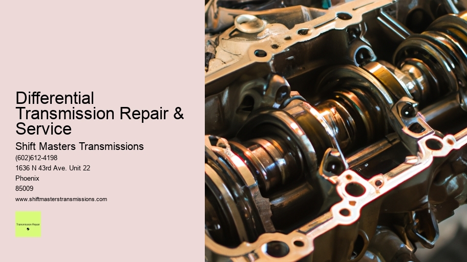 Differential Transmission Repair & Service